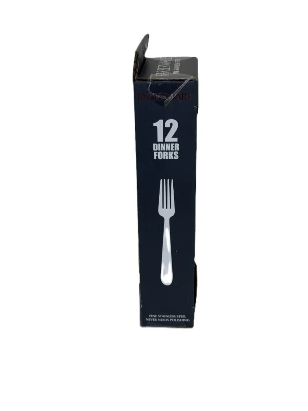 Farberware 12 Dinner Forks Fine Stainless Steel Silver Flatware New in Box